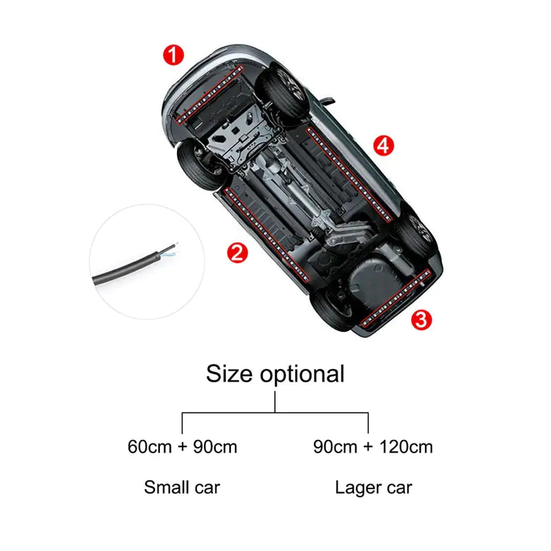 Car Flexible Ambient Atmosphere Lamp