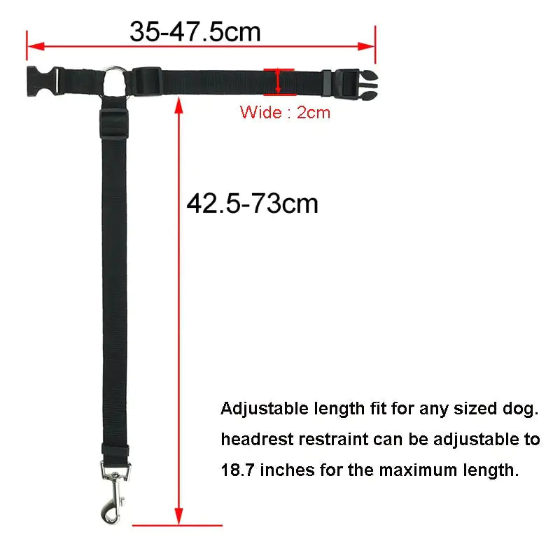 Adjustable Car Dog Seat Belt