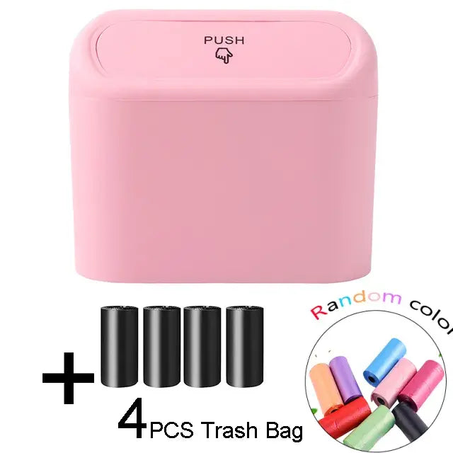 Portable Hanging Mini Car Trash Can